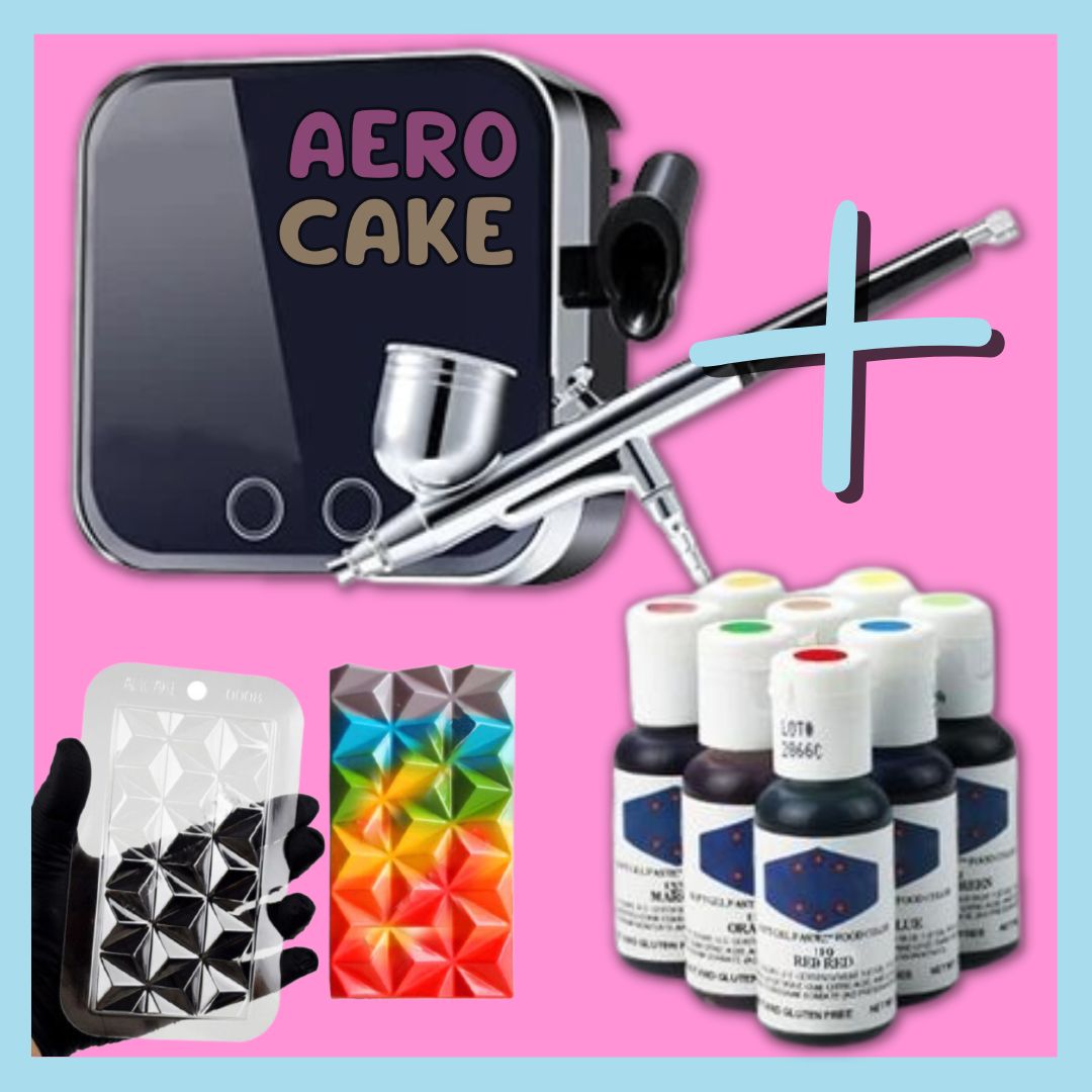 kit aérographe chocolat