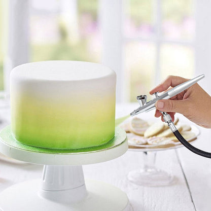 PULVERISATION COLORANT ALIMENTAIRE AVEC AEROGRAPHE PATISSERIE